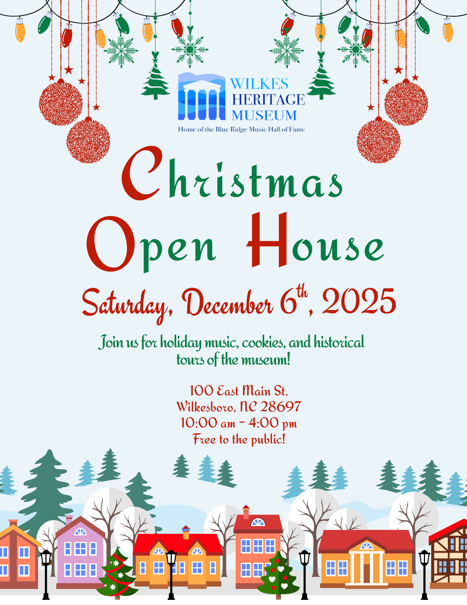 Christmas Flyer 2025