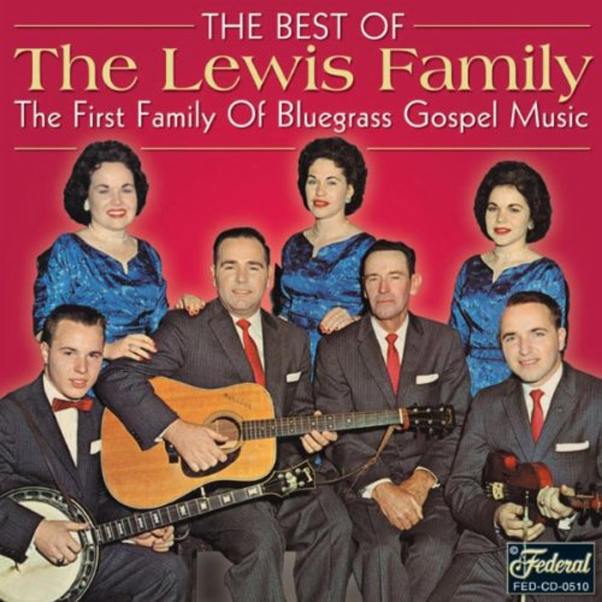 The Lewis Family, “America’s First Family of Bluegrass Gospel Music”, musical story began with the Lewis Brothers who played string band music for local shows and square dances from 1947 to 1951.  In 1951 the name was changed to The Lewis Family and the all-gospel format was adopted.  Encompassing three generations, the show offered a broad appeal to all ages.  Working more than 200 dates each year, the enormous popularity of the group was evidenced by the fact that it received more repeat bookings than any other band on the bluegrass festival circuit. Induction of The Lewis Family into the prestigious Georgia Music Hall of Fame in 1992 was a special highlight for the family members.  The Lewis Family received its first of several coveted Dove Awards in 1999.  In 2000, Pop Lewis was inducted into the Southern Gospel Music Hall of Fame.  Also, in 2000, each group member received the Grand Ole Gospel Reunion’s “Living Legend Award”.  The Lewis Family received the highest honor given in gospel music by begin inducted into GMA’s Gospel Music Hall of Fame in 2005 and in 2006 received bluegrass music’s highest honor by being inducted into the International Bluegrass Music Hall of Fame.  In 2007, The Lewis Family members were recognized as lifetime members of the International Bluegrass Music Association (IBMA). 