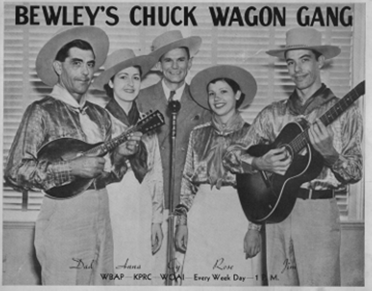 The Chuck Wagon Gang holds the distinction of being the oldest recording mixed gospel group still performing with ties to the original founding. the Chuck Wagon Gang&#039;s contract and master recordings were purchased by Columbia Records, now Sony Music. Their association with Columbia Records lasted thirty-nine years, during which time they recorded 408 known masters. At one time, the Chuck Wagon Gang was the second highest selling artist on the label. The Gang&#039;s popularity was greatly enhanced by radio play. The Chuck Wagon Gang remained essentially a family group through the years. Each edition has remained a close-harmony quartet, and contributed to the onward success of the Chuck Wagon Gang.  Through the years many awards and accolades have been bestowed upon the group.
