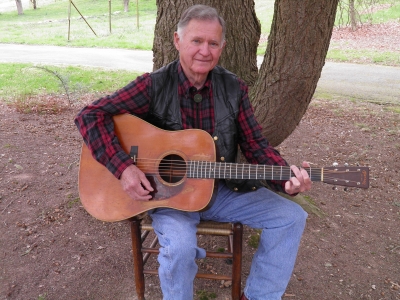 Herb Key has spent more than fifty years making, repairing and restoring musical instruments and has played music most of his life. His dad was a carpenter and he built the house Herb was born in. The house was remodeled over the years and Herb helped with this work. That is where he got his start in woodworking which allowed him to work on musical instruments later on. Herb Key presently works one day a week in Wayne Henderson’s Guitar Shop in Rugby, VA repairing and restoring mostly older instruments. The rest of time, he is repairing and restoring instruments in his shop at home in Wilkesboro, NC.